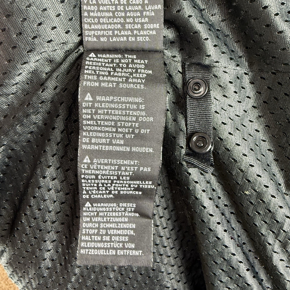 HARLEY Women's 1W Black Mesh Biker Jacket 3-in-1 Style Pink Jewels Plus 18/20 - Picture 9 of 13